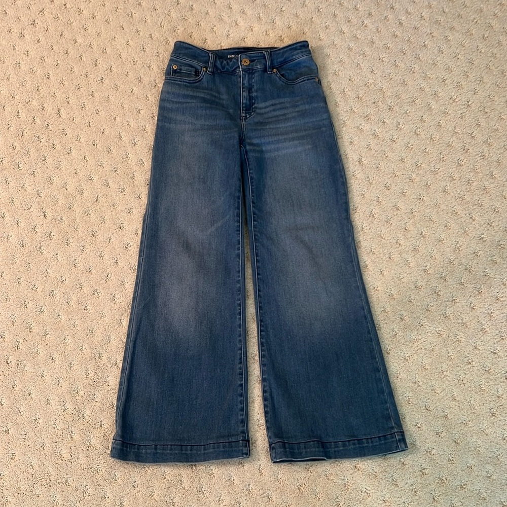 INC Denim wide leg jeans